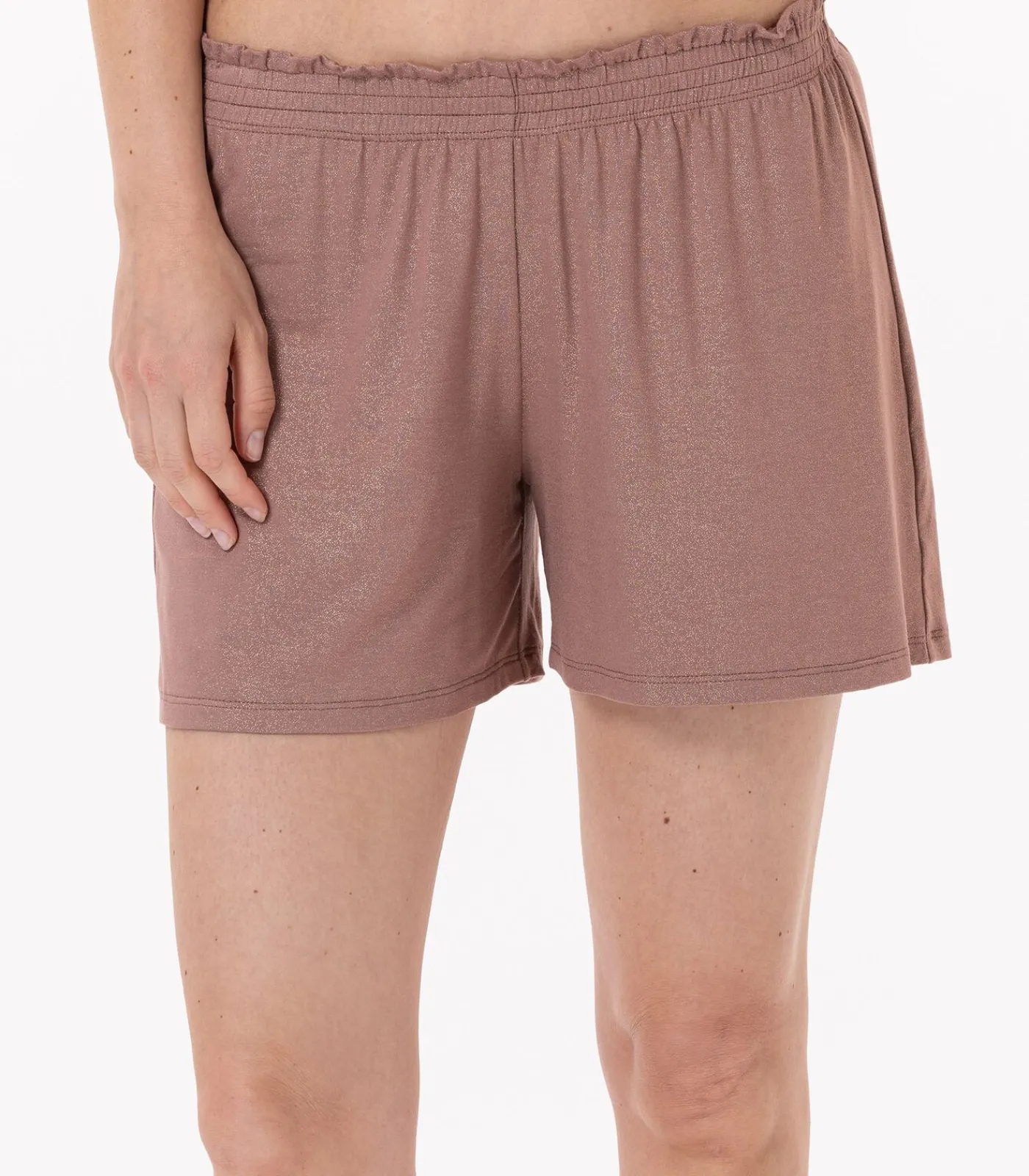 LE CHAT Viscose korte broek RAMATUELLE 980 brown Best