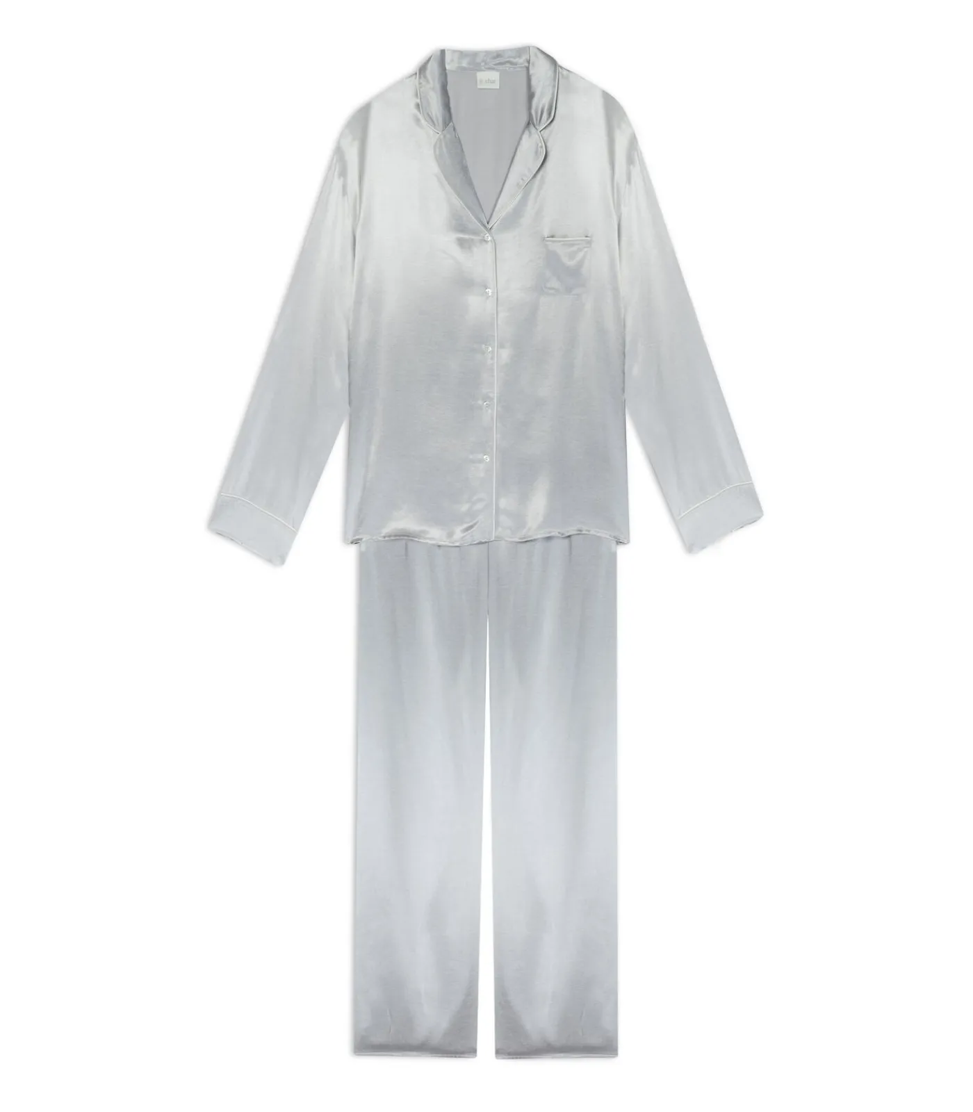 LE CHAT Viscose pyjama met knopen DARCY 106 gray Outlet