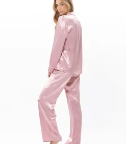 LE CHAT Viscose pyjama met knopen DARCY 106 pink Outlet