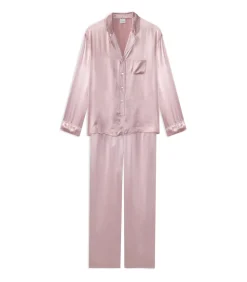LE CHAT Viscose pyjama met knopen DARCY 106 pink Outlet