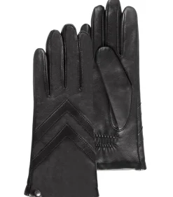 ISOTONER Visgraat Dames Handschoenen Zwart black Outlet