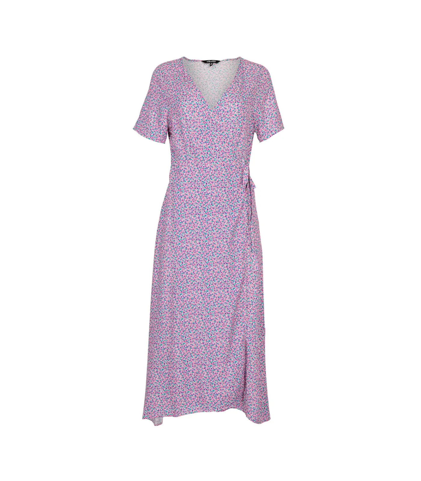 J&JOY Vloeibare wikkeljurk pink Outlet