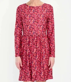 La Fiancée Vloeiende jurk KANEI lightRed Best