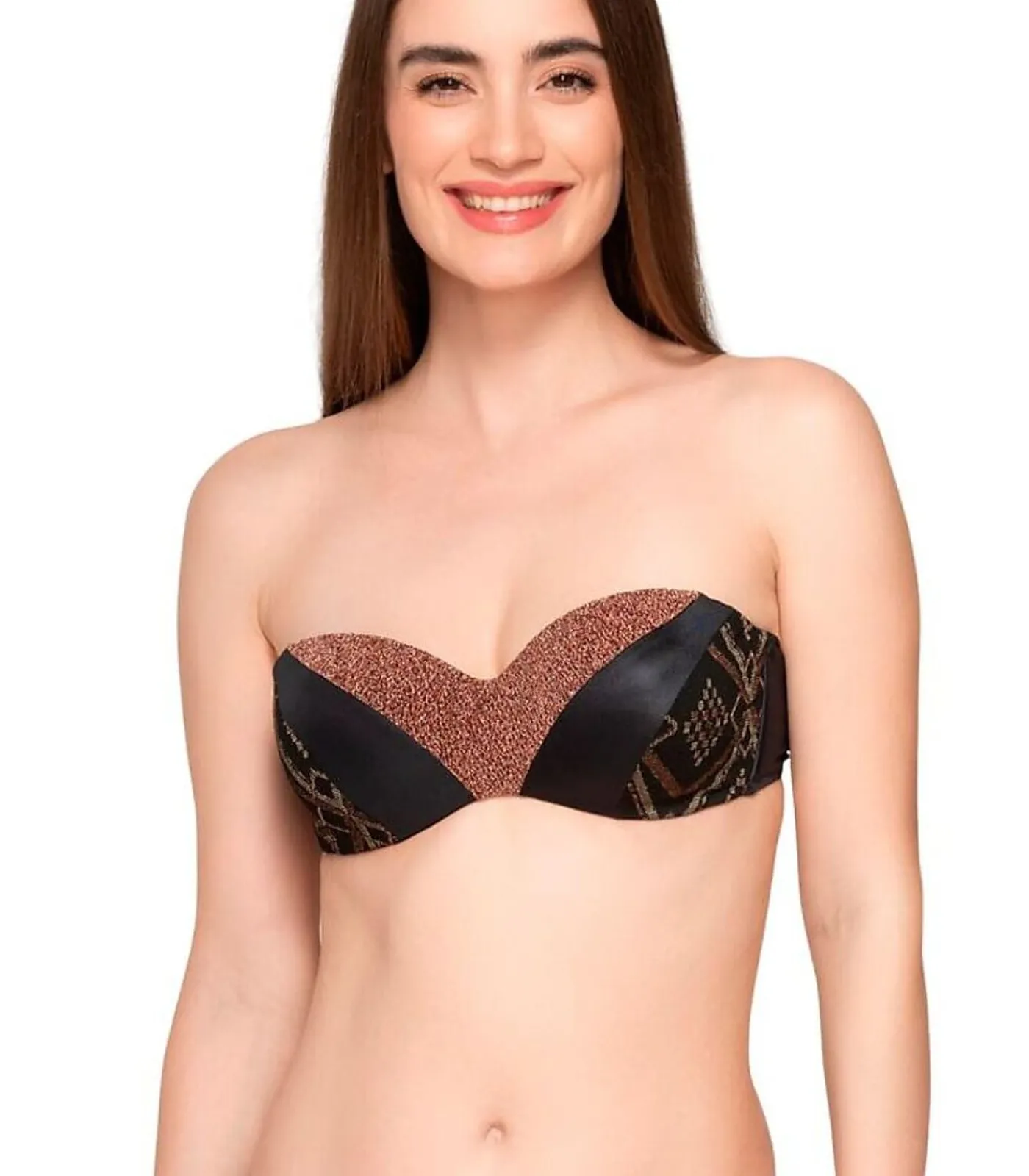 LUNA Voorgevormd bandeau zwembroekje MANHATTAN multicolor Hot