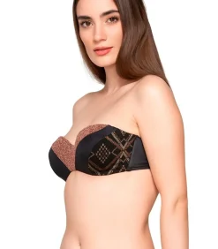 LUNA Voorgevormd bandeau zwembroekje MANHATTAN multicolor Hot