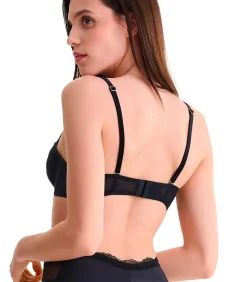 LISCA Voorgevormde balconette bh met meerdere posities RONIA black Discount