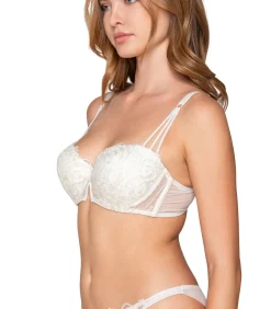 LUNA Voorgevormde balconnet bh LILIUM MARIAGE white
