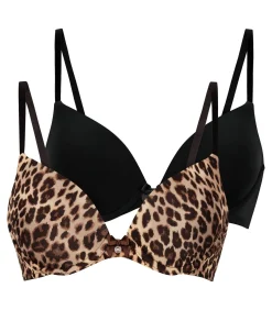 Hunkemöller Voorgevormde beugel bh Plunge brown Hot