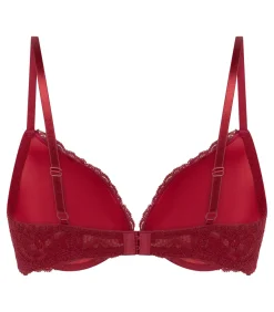 Hunkemöller Voorgevormde push-up beugel bh Marine red Best