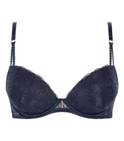 Aubade Voorgevormde push-upbeha Satin Memories blue Outlet