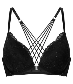 Hunkemöller Voorgevormde push-upbh met diep decolleté Sabrina black Discount