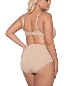 LUNA Vormende slip met hoge taille SCULPT beige Clearance