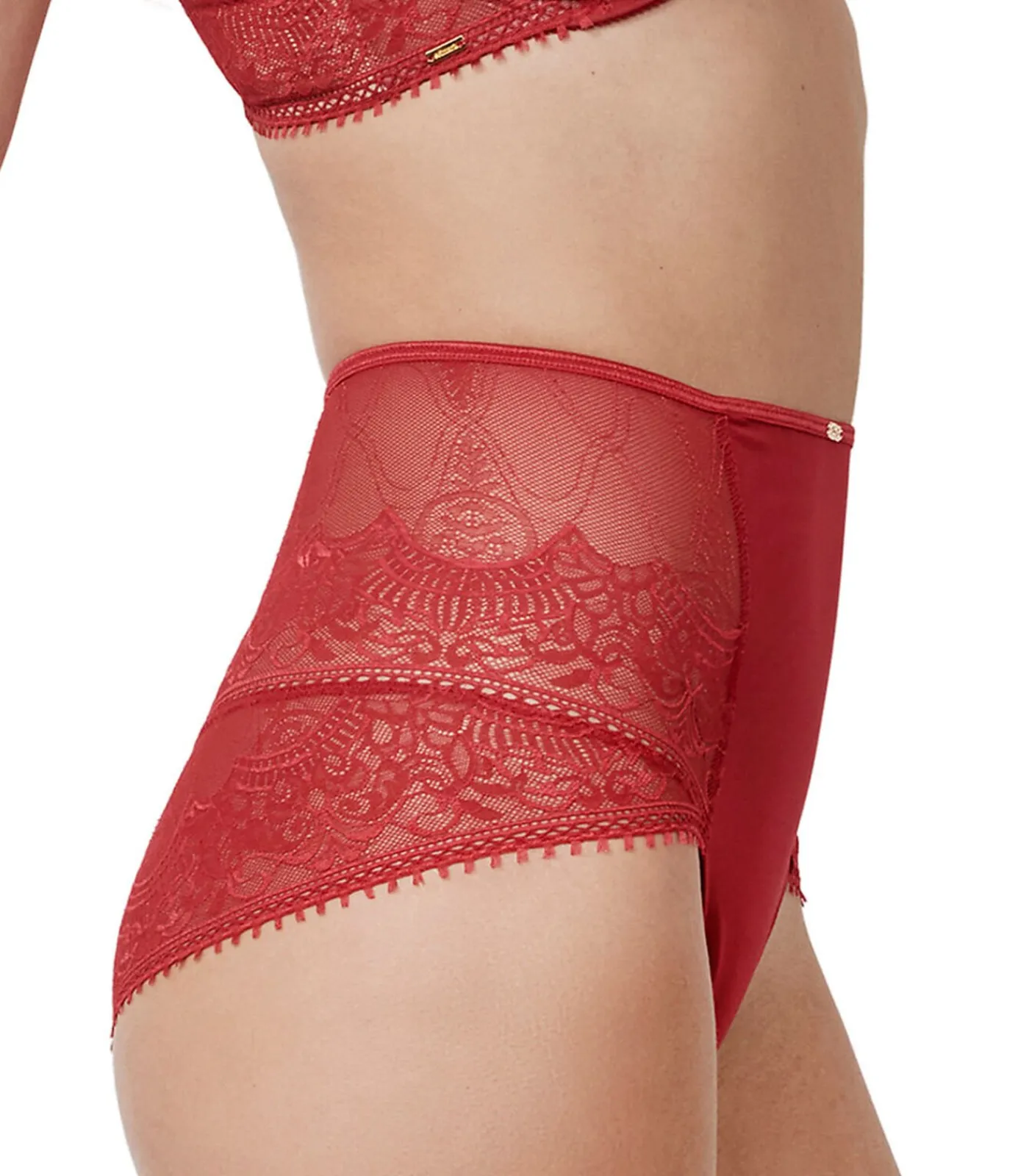SELMARK Vormende slip met hoge taille AURUM red Sale