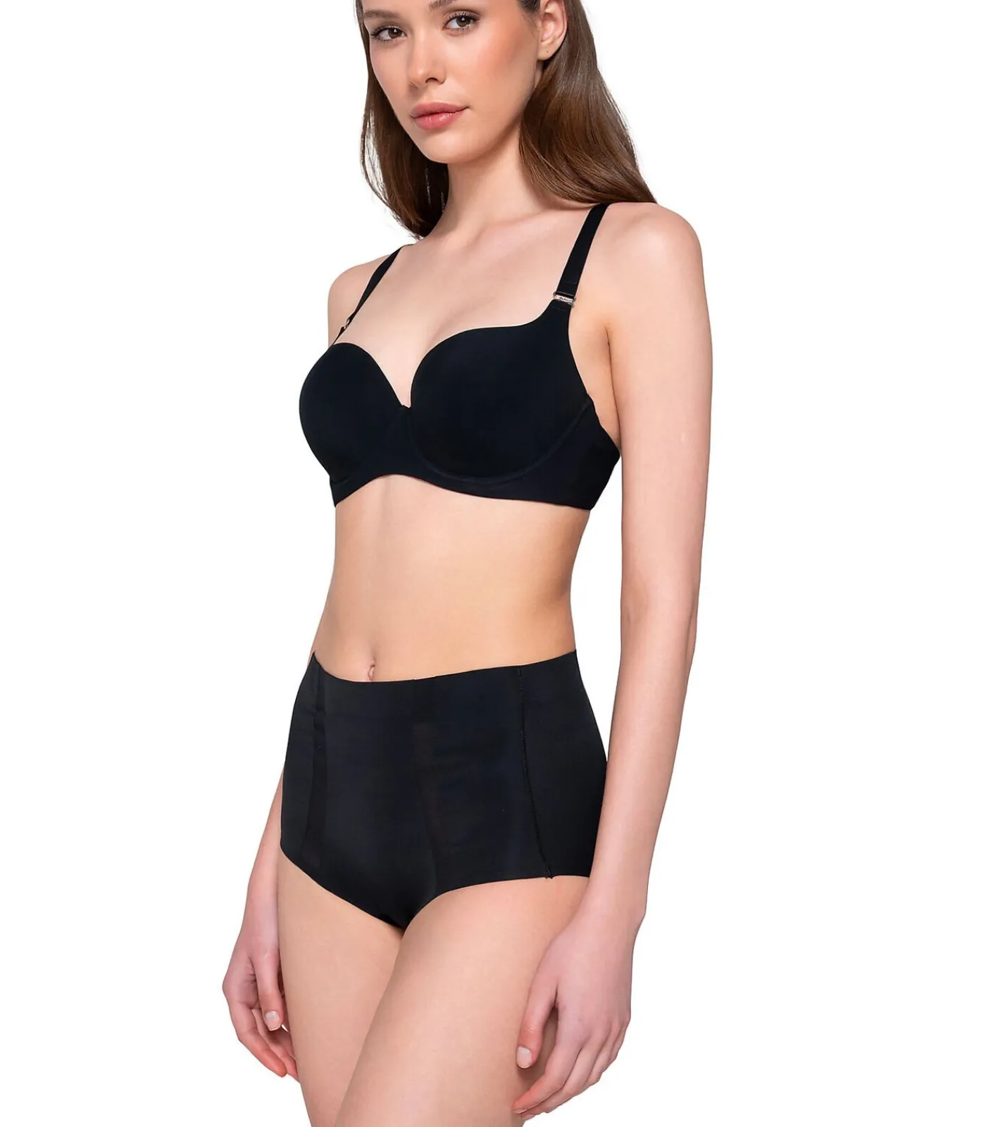 LUNA Vormende slip met hoge taille SCULPT black Online