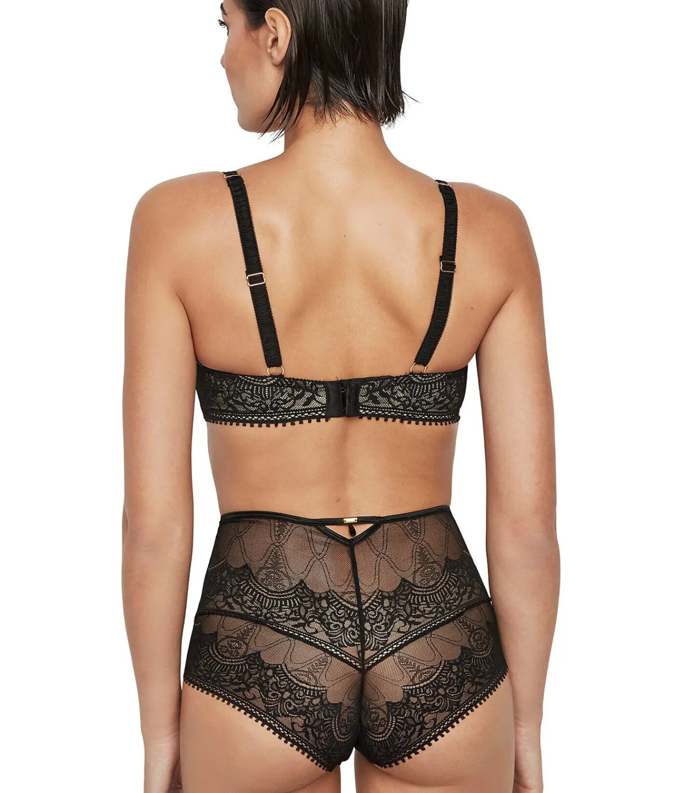 SELMARK Vormende slip met hoge taille AURUM black Outlet