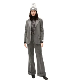Armed angels Vrouwenblazer Benaai Corduroy gray