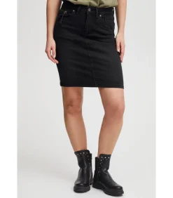 Pulz Jeans Vrouwenrok Karolina HW black Discount