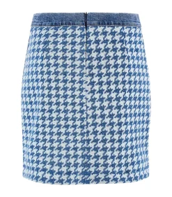 GUESS Vrouwenrok Tweed blue Sale