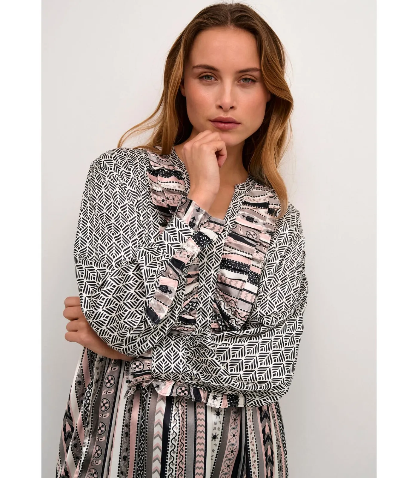 CULTURE Vrouwentuniek Maisie gray Clearance
