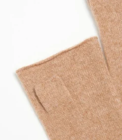Studio Cashmere8 wanten - 100% kasjmier camel Best
