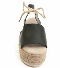 Montevita Wedge Sandaal Pellis black Clearance