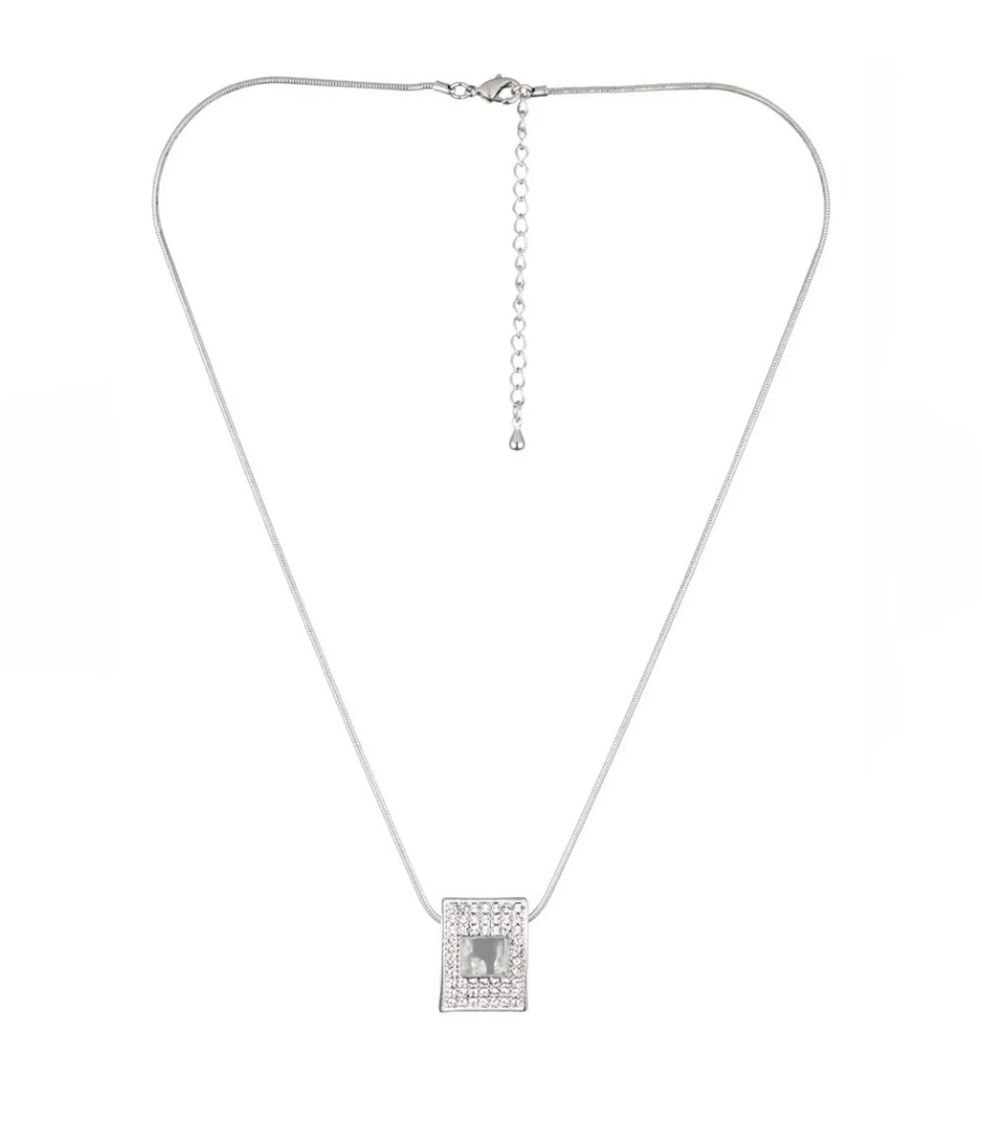 MYC-Paris Weelderige hangers, Oostenrijks kristal silver/white Best