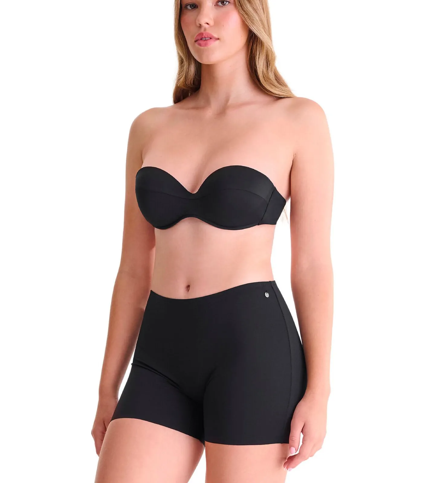 LISCA Wielerbroekje met hoge taille CAPRI black