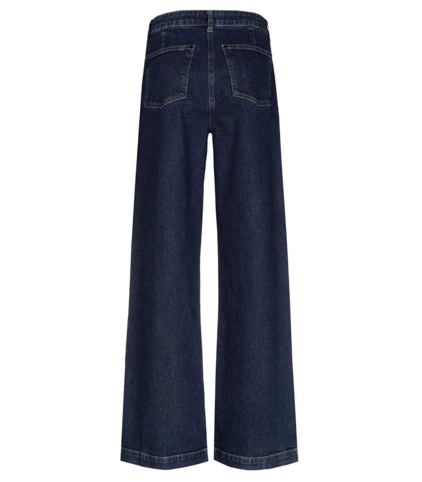 Marie Méro Wijde donkerblauwe jeansbroek darkBlue Online