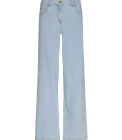 Marie Méro Wijde lichtblauwe jeans blueJeans