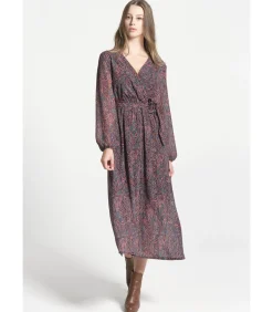 J&JOY Wikkeljurk met lange mouwen multicolor Clearance