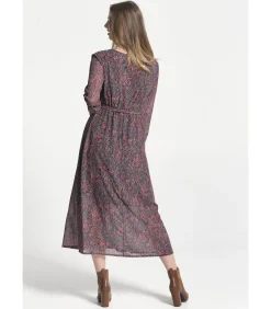 J&JOY Wikkeljurk met lange mouwen multicolor Clearance