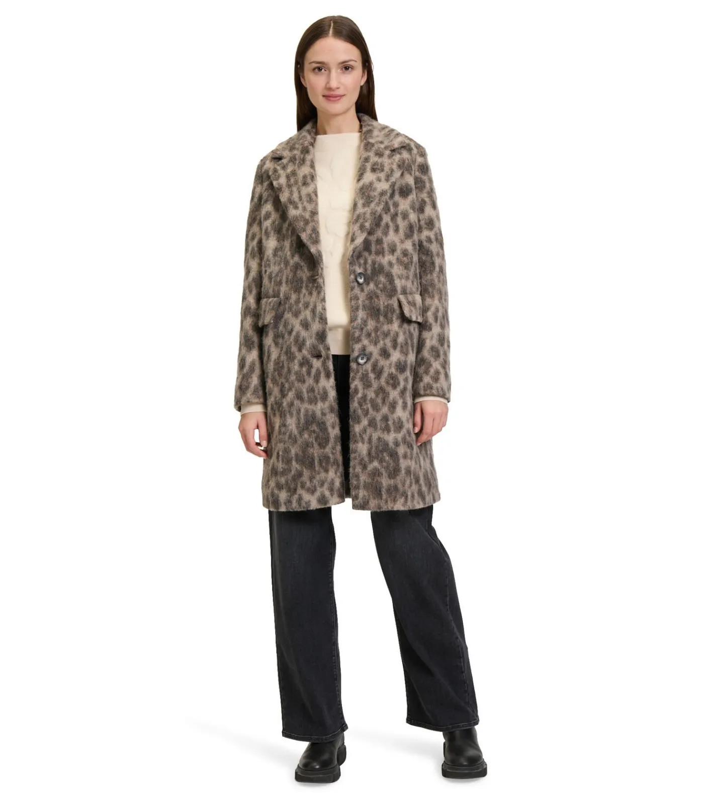 Betty & Co Wintermantel blackCamel Sale