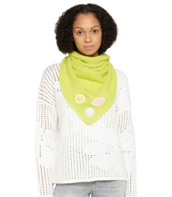 Cartoon Wintersjaal yellow New