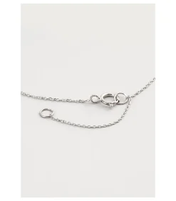 MES BIJOUX Witgouden armband met diamanten en topaas New