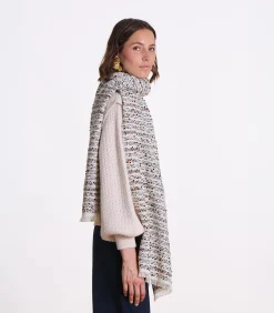 La Fée Maraboutée Witte sjaal white Clearance