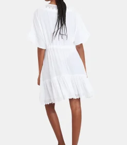 Banana Moon Witte tuniekjurk AVELLE SEATIME white Hot