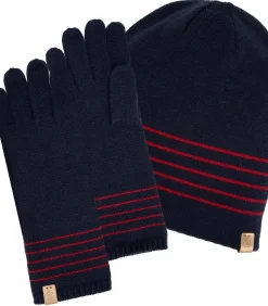 ISOTONER Zachte damespet Navy navyBlue Discount
