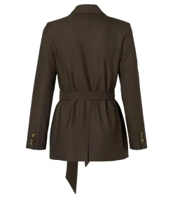Mart Visser Zaylee Lurex Blazer Bruin brown Outlet