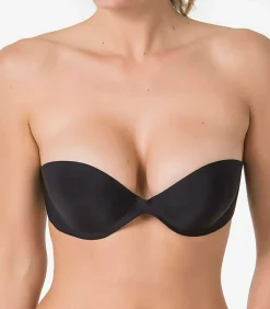 SELMARK Zelfklevende bandeau beha black Online