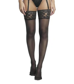 SELMARK Zelfklevende kousen Gabrielle black Best