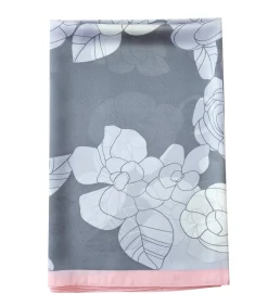 V1969 Zijden stola Rosa Nebbia gray New