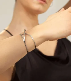 Joidart Zilveren Embolic armband silver