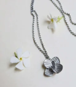 Joidart Zilveren ketting Pampalonia met bloemhanger silver Hot