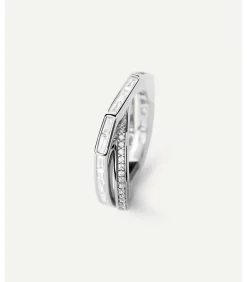 PDPAOLA Zilveren ring Olivia silver Discount