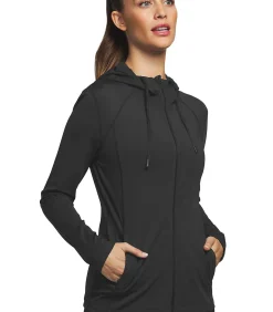SELMARK Zip-up sportjack met capuchon Tech ST5 black Online
