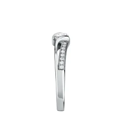 Bluespirit Zirkoon ring, Zilver 925 B-CLASSIC white New