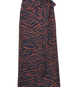 LISCA Zomerse wikkelrok Lima brown New