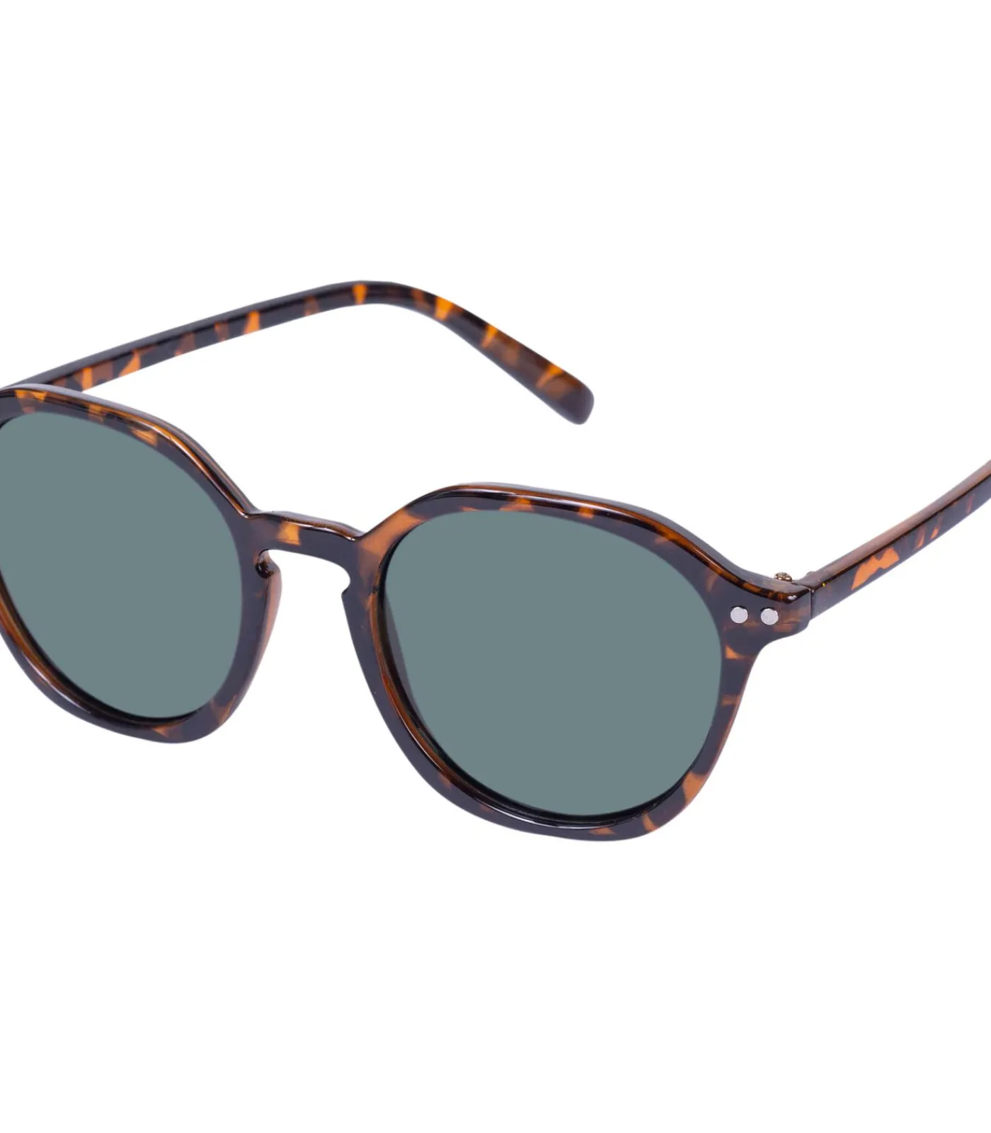 ISOTONER Zonnebril Gemengd rond Tortoiseshell lightBrown Discount