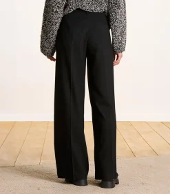 La Fée Maraboutée zwart broek met hoge taille black Hot