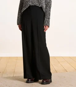 La Fée Maraboutée zwart broek met hoge taille black Hot